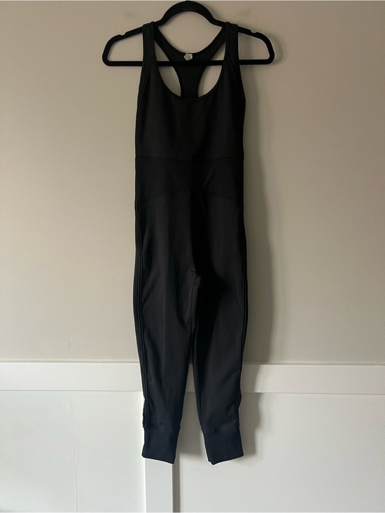 FP Movement by Free People Pants - FP Movement Black Athletic Jumpsuit Racerback One Piece Jogger Size S